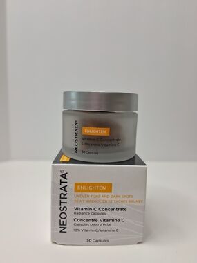 NEOSTRATA Enlighten Vitamin C Concentrate Radiance Capsules — White & Yellow
